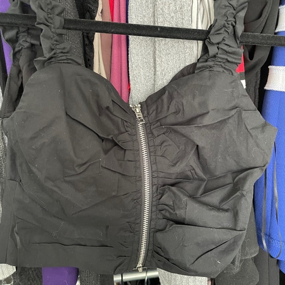 White fox bustier - Picture 3 of 4